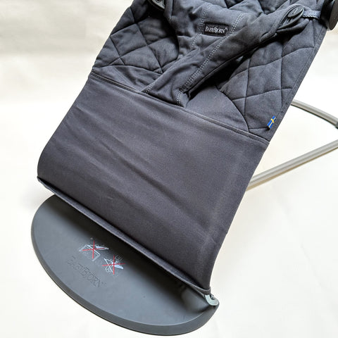 BabyBjorn Bouncer with Toy Bar, Grey, Slight Fading On Cover