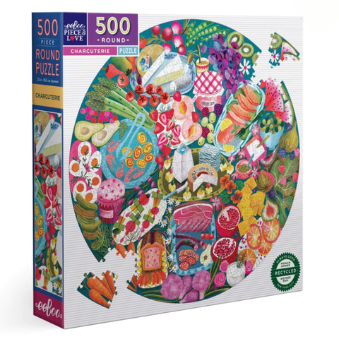 500 Piece Puzzle - Charcuterie