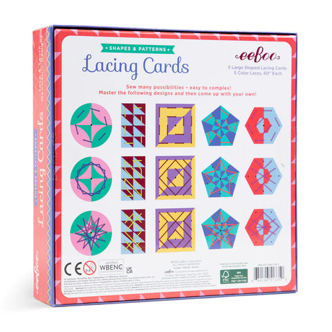 Lacing Cards - Shapes & Patterns