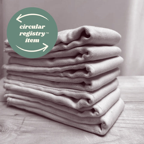 ♻ Newborn Cloth Diapers for Circular Registry™
