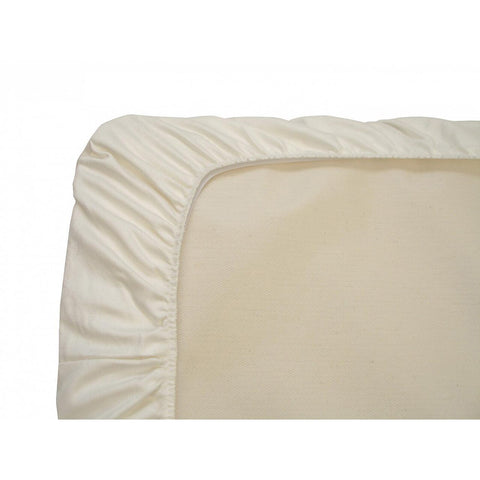 Organic Cotton Fitted Flannel Crib Pad