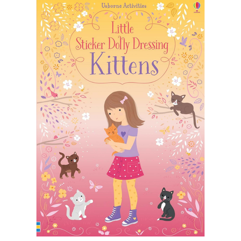 Little Sticker Dolly Dressing Book Kittens