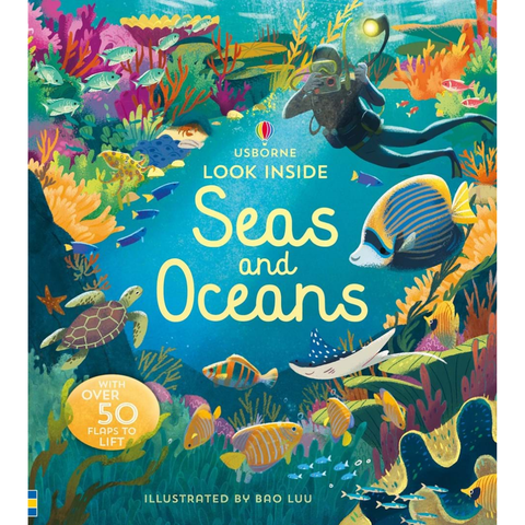 Look Inside Seas and Oceans Book