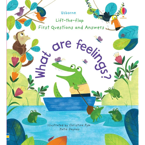 Lift-The-Flap  First Q & A Book What are Feelings?