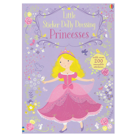 Little Sticker Dolly Dressing Book Princesses