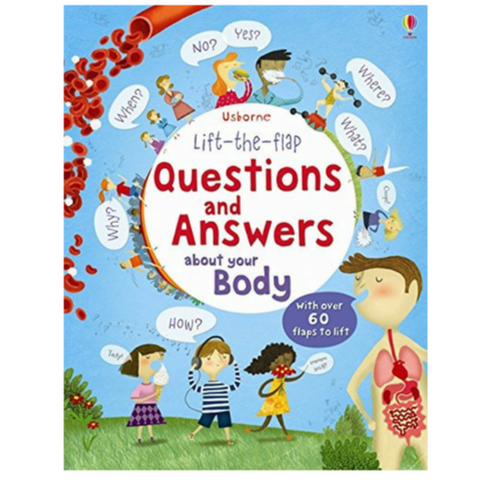 Lift-The-Flap Q & A Book About Your Body