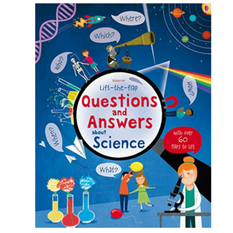 Lift-The-Flap Q & A Book About Science