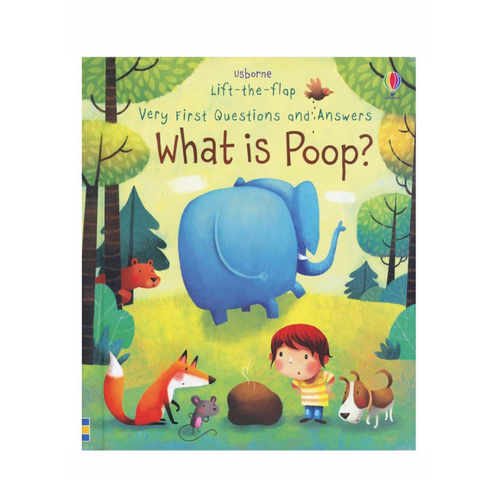 Lift-The-Flap Very First  Q & A Book What is Poop?