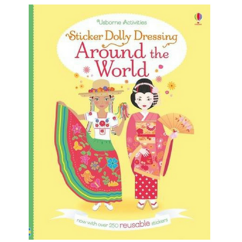 Sticker Dolly Dressing Book Around the World