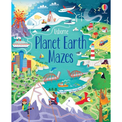 Maze Book Planet Earth