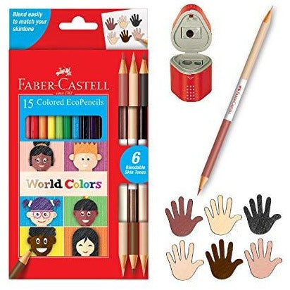 World Colors Eco-Pencils (15 Count)
