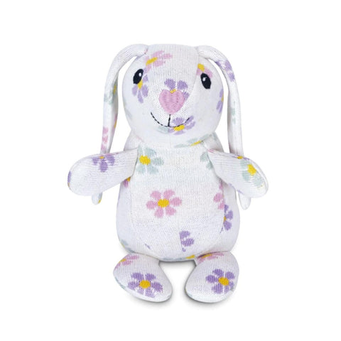 Knit Patterned Bunny - Daisy