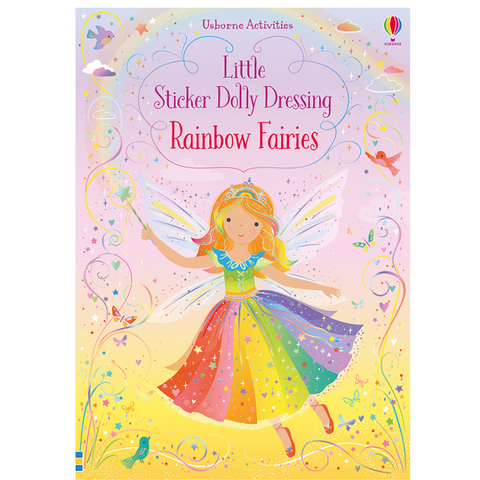 Little Sticker Dolly Dressing Book Rainbow Fairy