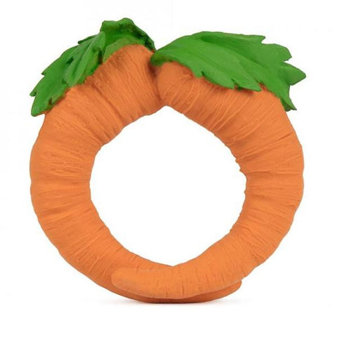 Natural Rubber Teether - Cathy the Carrot