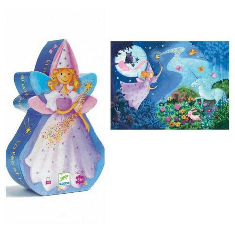 36 Piece Puzzle - Fairy and Unicorn