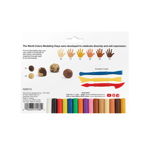 World Colors Modeling Clay