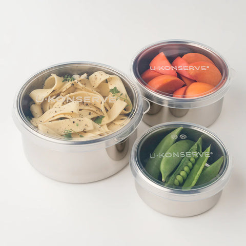Nesting Containers - Silicone Lids