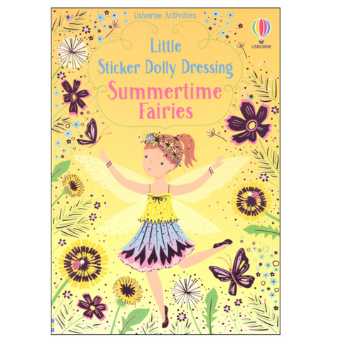 Little Sticker Dolly Dressing Book Summertime Fairies