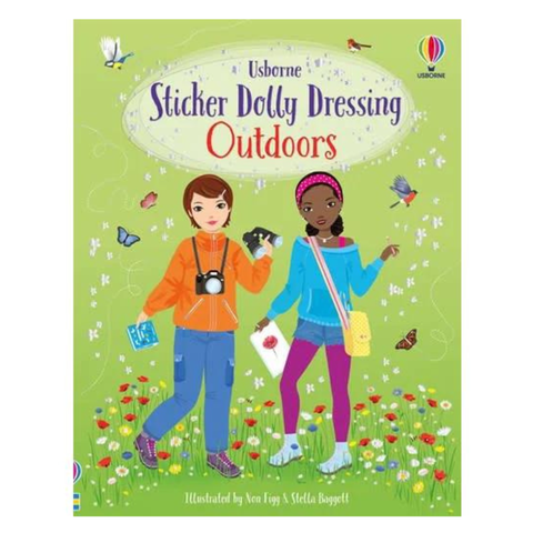 Sticker Dolly Dressing Book Outdoors