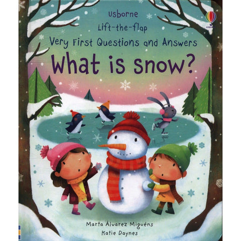 Lift-The-Flap Very First  Q & A Book What is Snow?