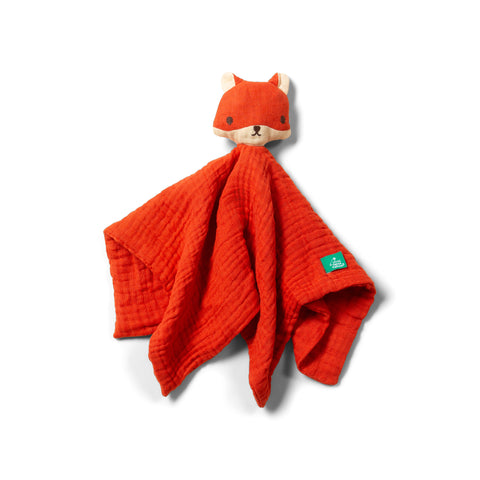 Fox Organic Baby Comforter Toy