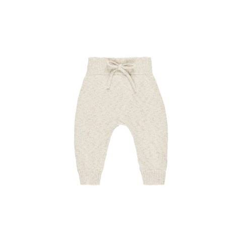 Knit Pants - Speckled Natural