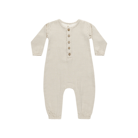 Woven Jumpsuit - Basil Stripe