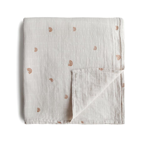 Organic Cotton Muslin Swaddle