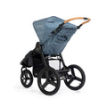 bumbleride speed stroller in ocean from the back