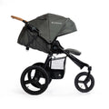 bumbleride speed stroller in storm from the side