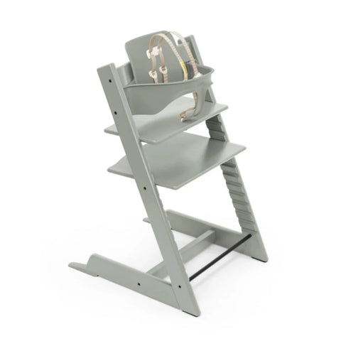 stokke tripp trapp chair and baby set bundle in glacier green