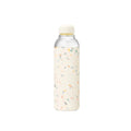 W&P Glass water bottle in cream