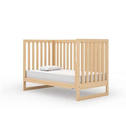austin crib by dadada in natural, made in italy as toddler bed