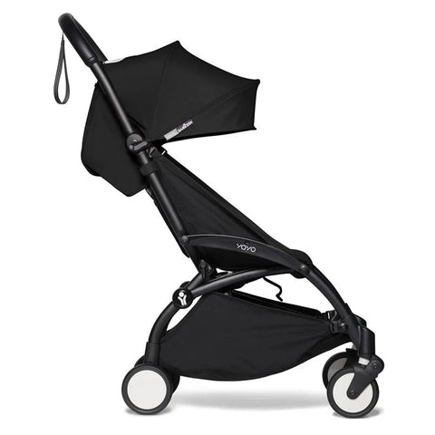 babyzen stroller black from side