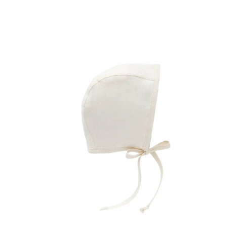 briar baby organic cotton bonnet with linen lining