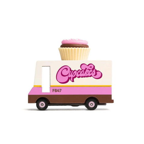 candylab car cupcake van truck wooden toy