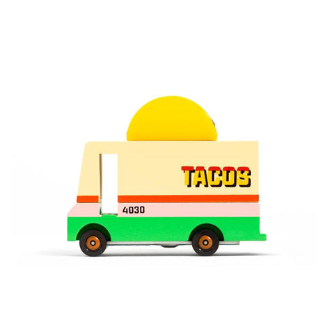 candylab car taco van wooden toy