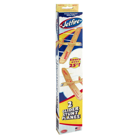 Guillow's Jetfire Glider - 2 Pack