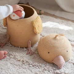 lorena canals basket charlie the chicken