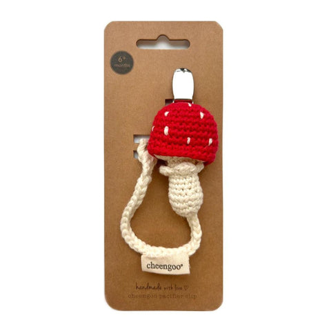 Pacifier Clip - Toadstool