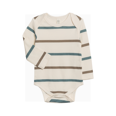 River Organic Bodysuit - Max Stripe