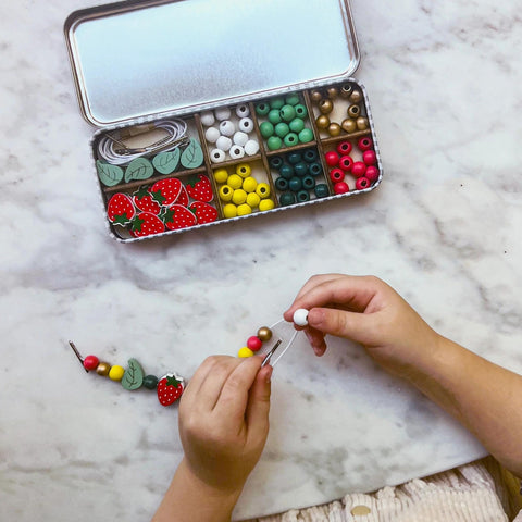 Bead Bracelet Kit - Strawberry