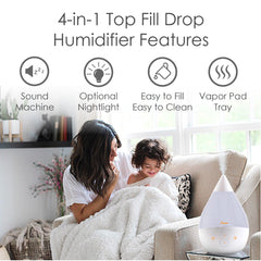 crane cool mist humidifier features