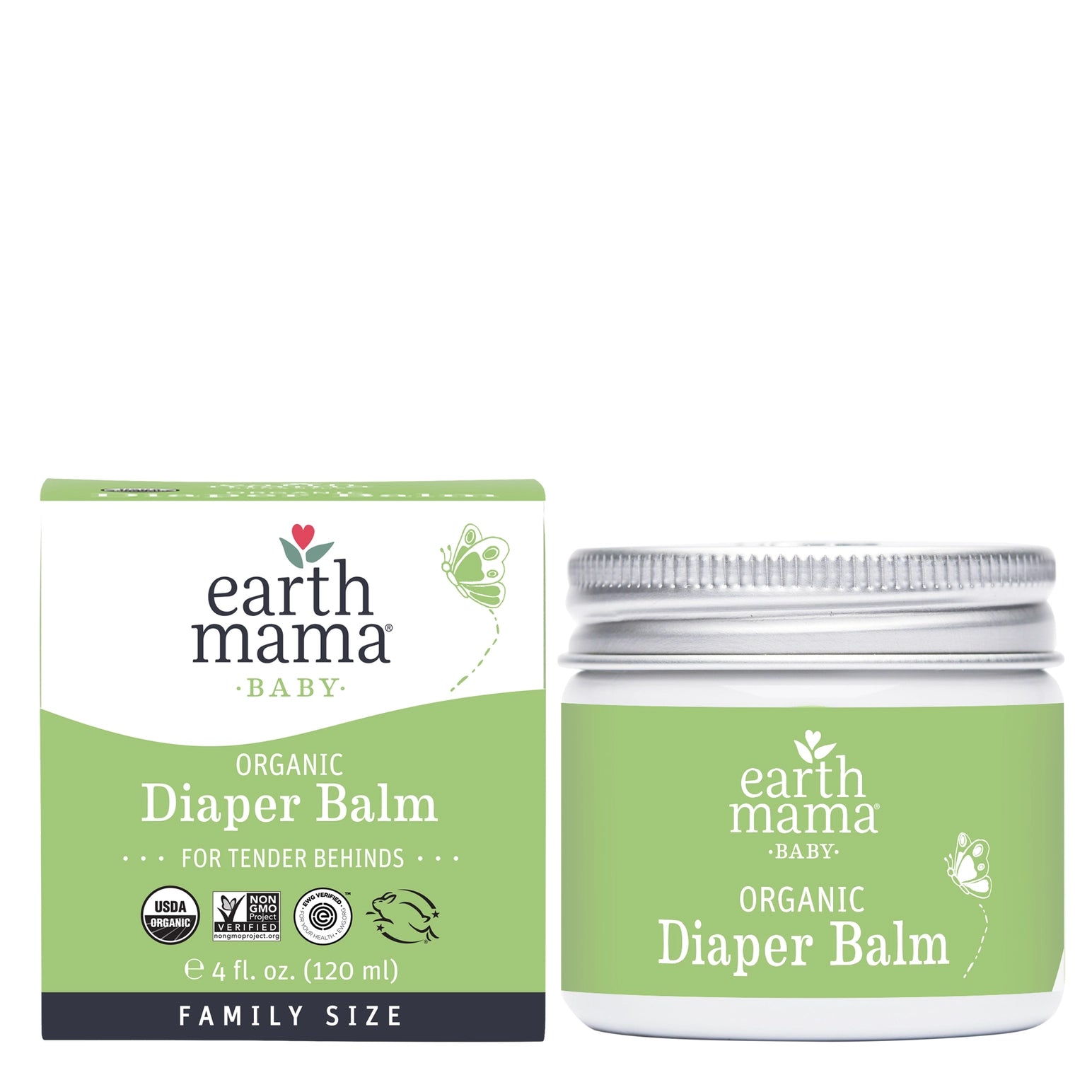 Organic Diaper Balm Family-Size