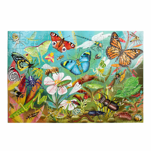 100 Piece Puzzle - Love of Bugs