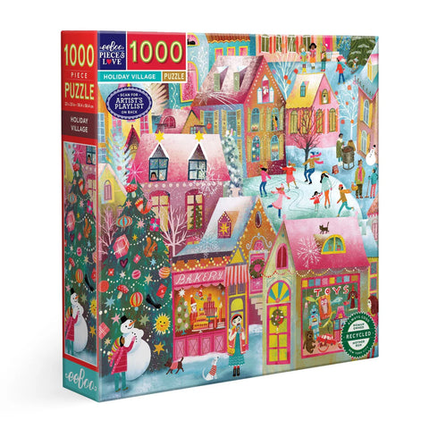 1000 Piece Puzzle - Holiday Village