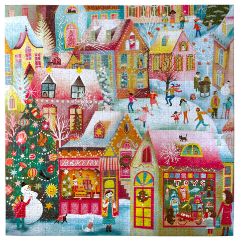 1000 Piece Puzzle - Holiday Village