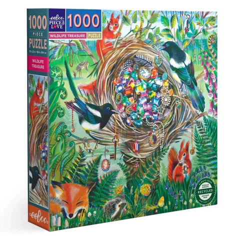 1000 Piece Puzzle - Wildlife Treasure
