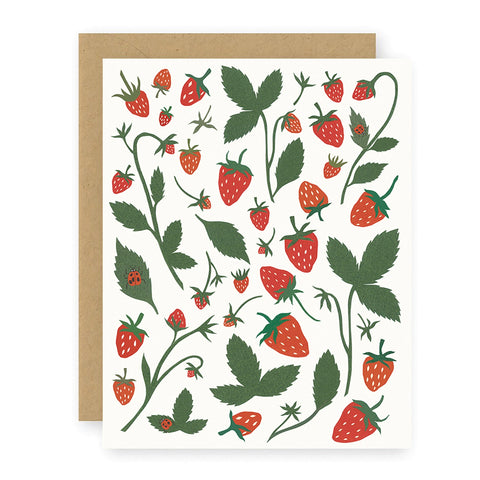 Strawberries Card