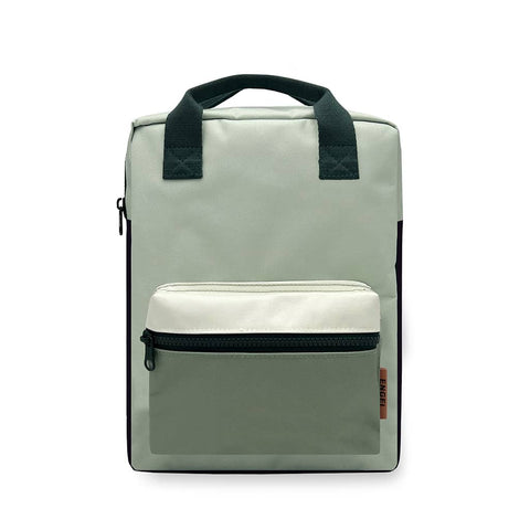 Colorblock Backpack - Green Legend